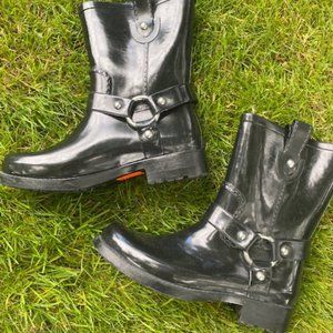 Michael Kors Biker Rain Boots